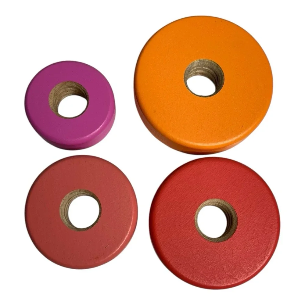 Lovevery Wood Sorting Stacking Shapes Colors Toy INVESTIGATOR Play Montessori